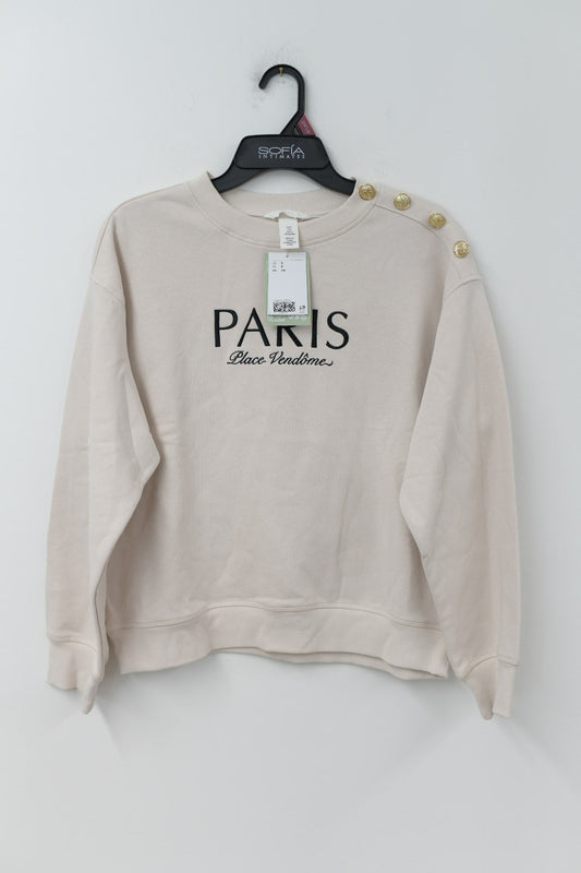 H&M Paris sweatshirt Size S / NWT