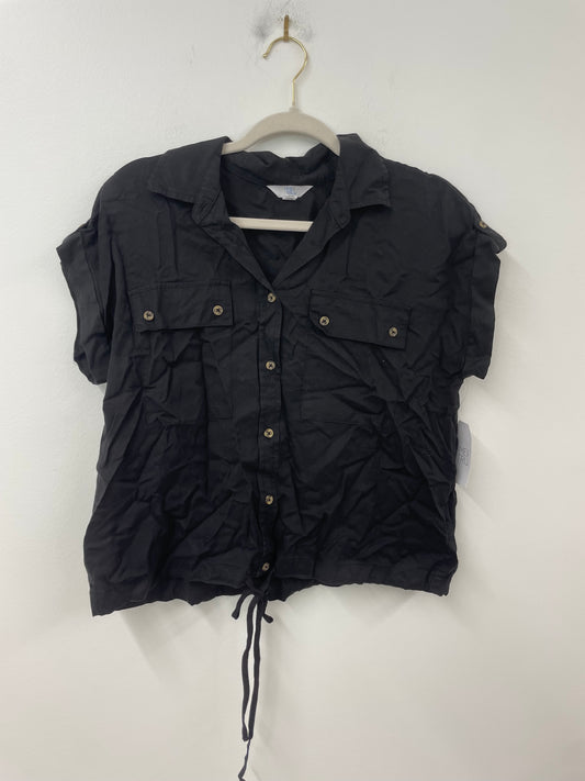 Time and Tru chambray utility top Size S / NWT