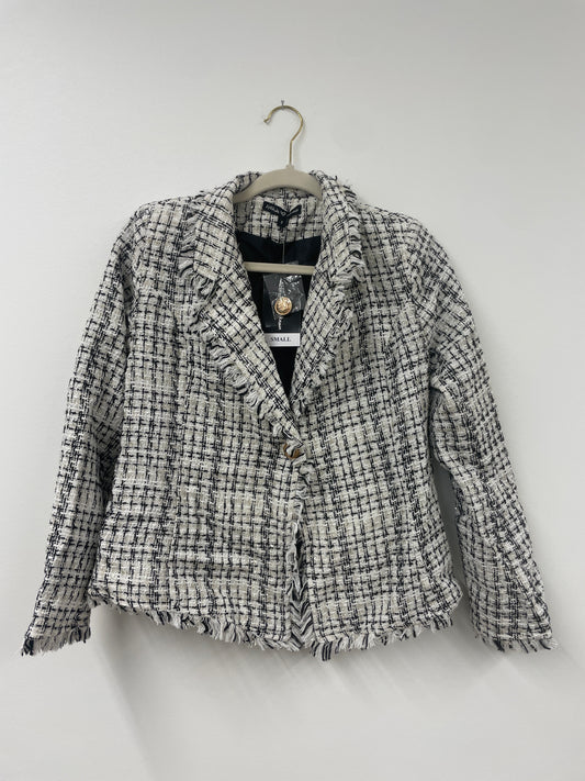 Attitude Unknown tweed jacket Size S / NWT