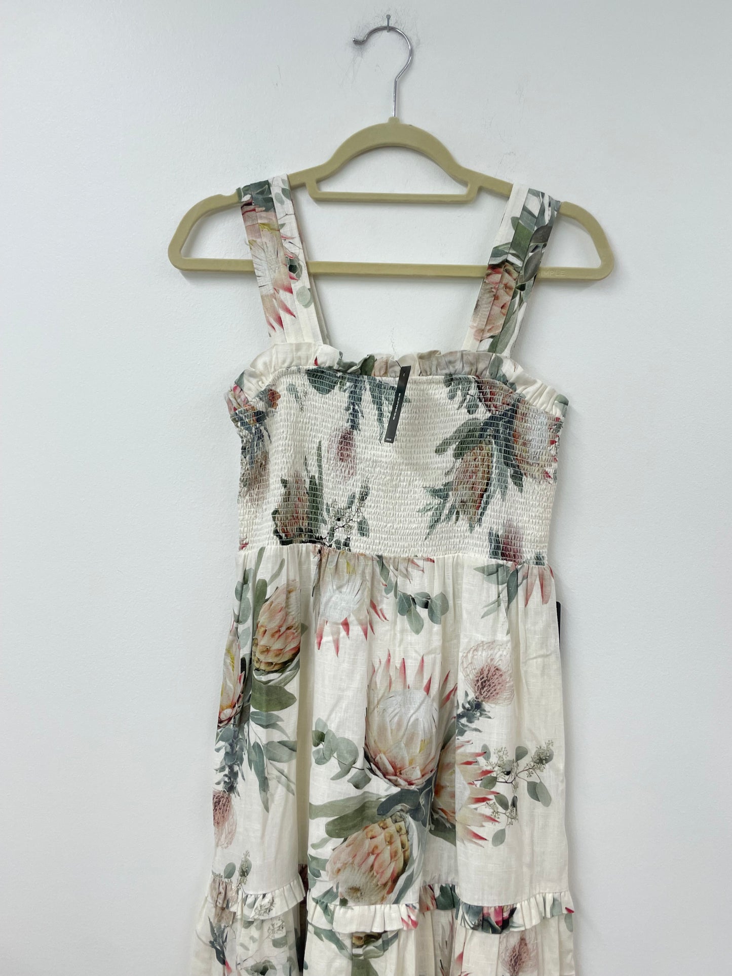 Express smocked maxi dress Size S / NWT