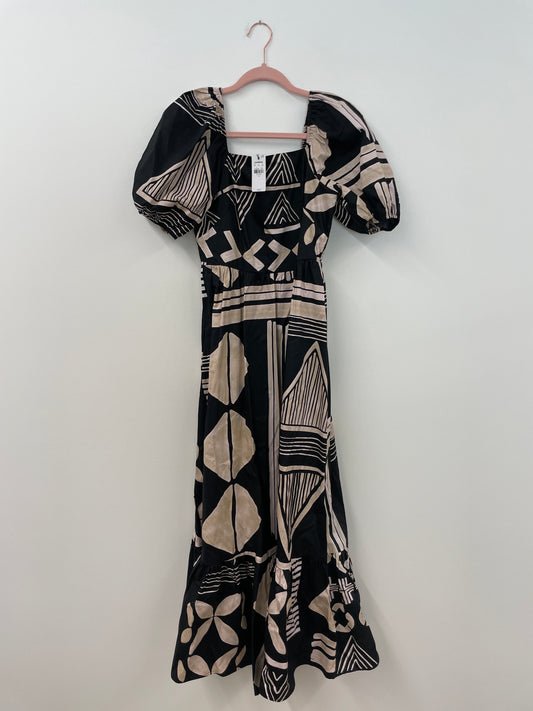 Express puffed sleeve maxi dress Size S / NWT