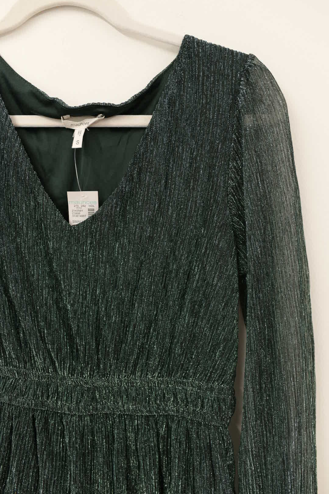 Maurice’s layered midi holiday dress Size S / NWT