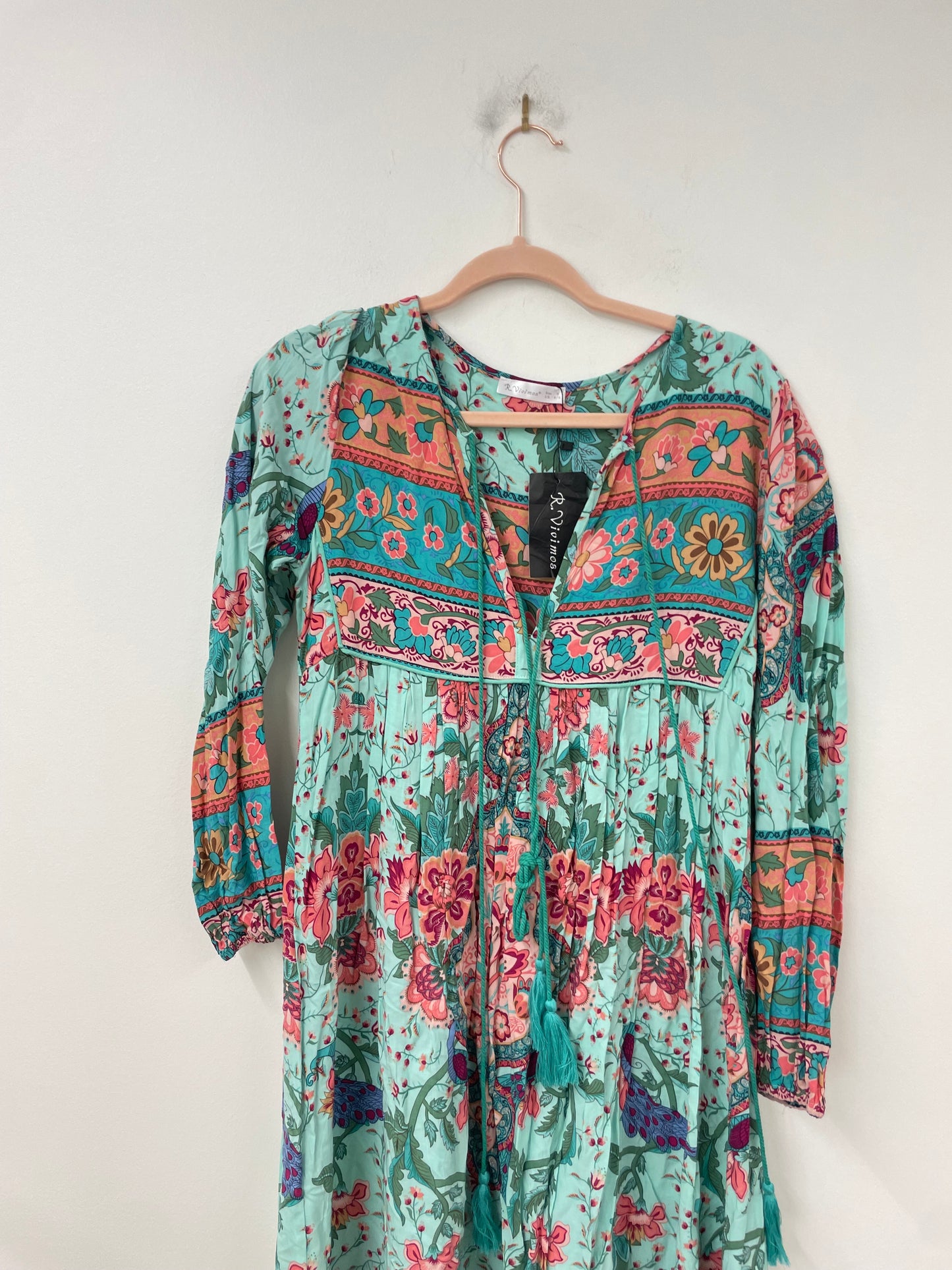 R. Vivimos midi dress Size S / NWT