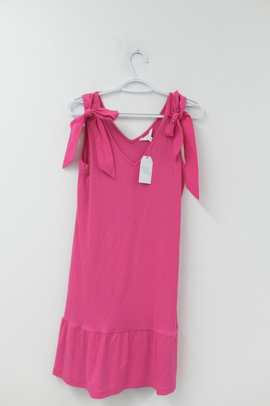 Time and Tru tie shoulder mini dress Size S / NWT