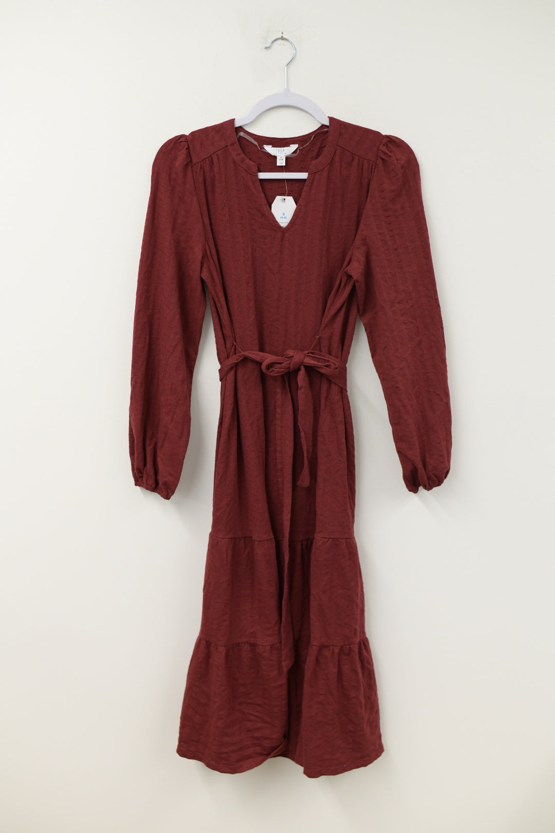 Time and Tru texture midi dress Size S / NWT