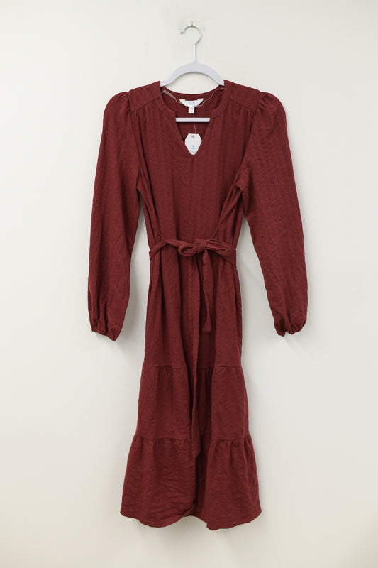 Time and Tru texture midi dress Size S / NWT