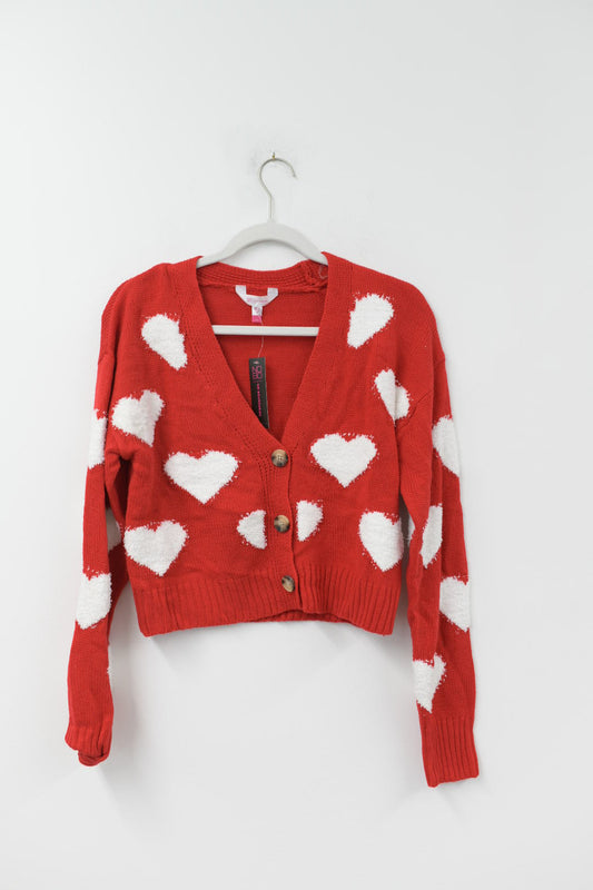 No Boundaries Valentine’s Day sweater Size S / NWT