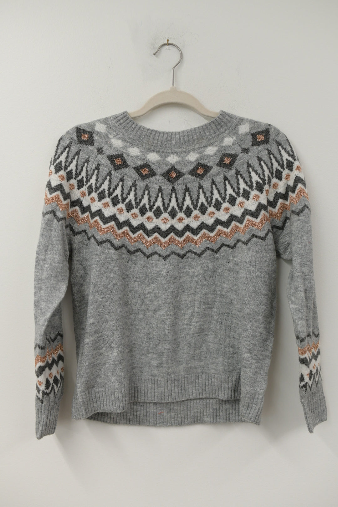 99 Jane Street fair isle sweater Size S \ NWT