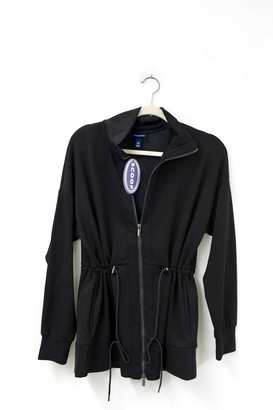 Scoop scuba drawstring full zip Size S / NWT