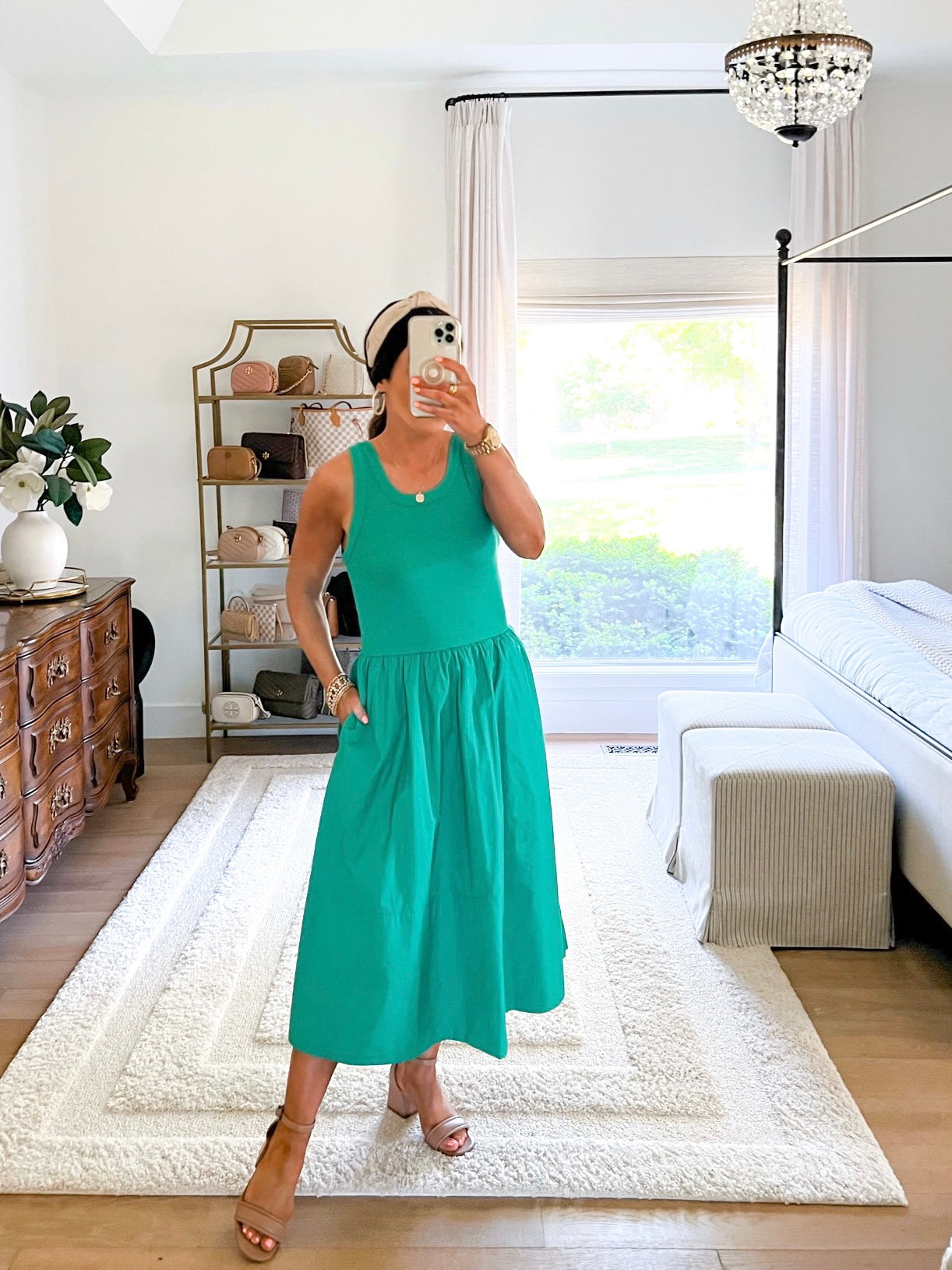 Free Assembly tank mixy midi dress Size S /NWT