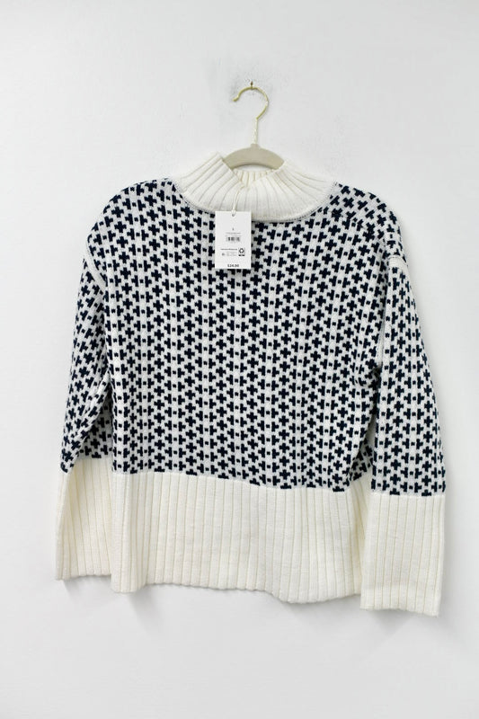 Free Assembly mockneck sweater Size S /NWT