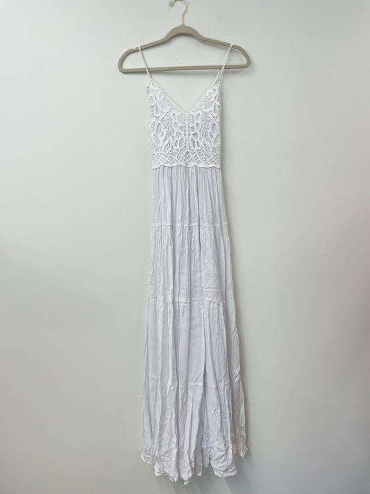 Jessica Simpson crochet top maxi dress  Size S /NWT