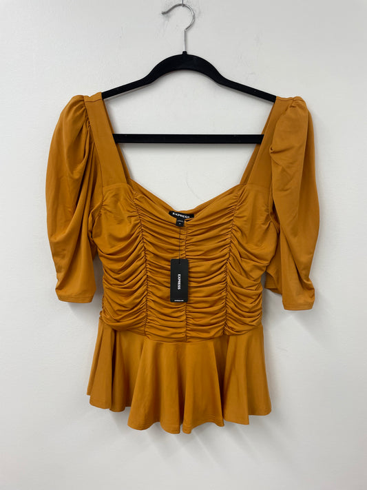 Express ruched top Size M fits like a S - NWT