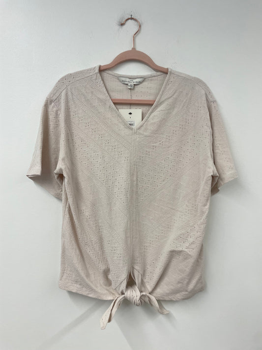 Pioneer Woman tie front top Size S /  NWT