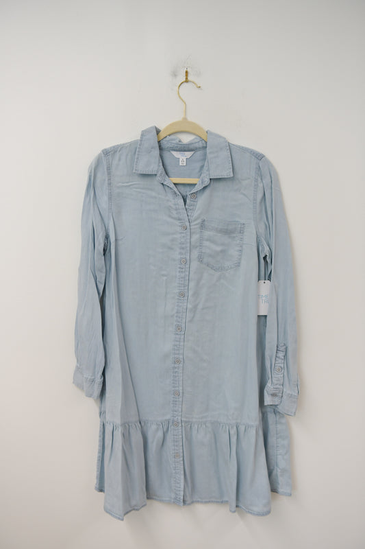 Time and Tru mini shirt dress Size XS / NWT