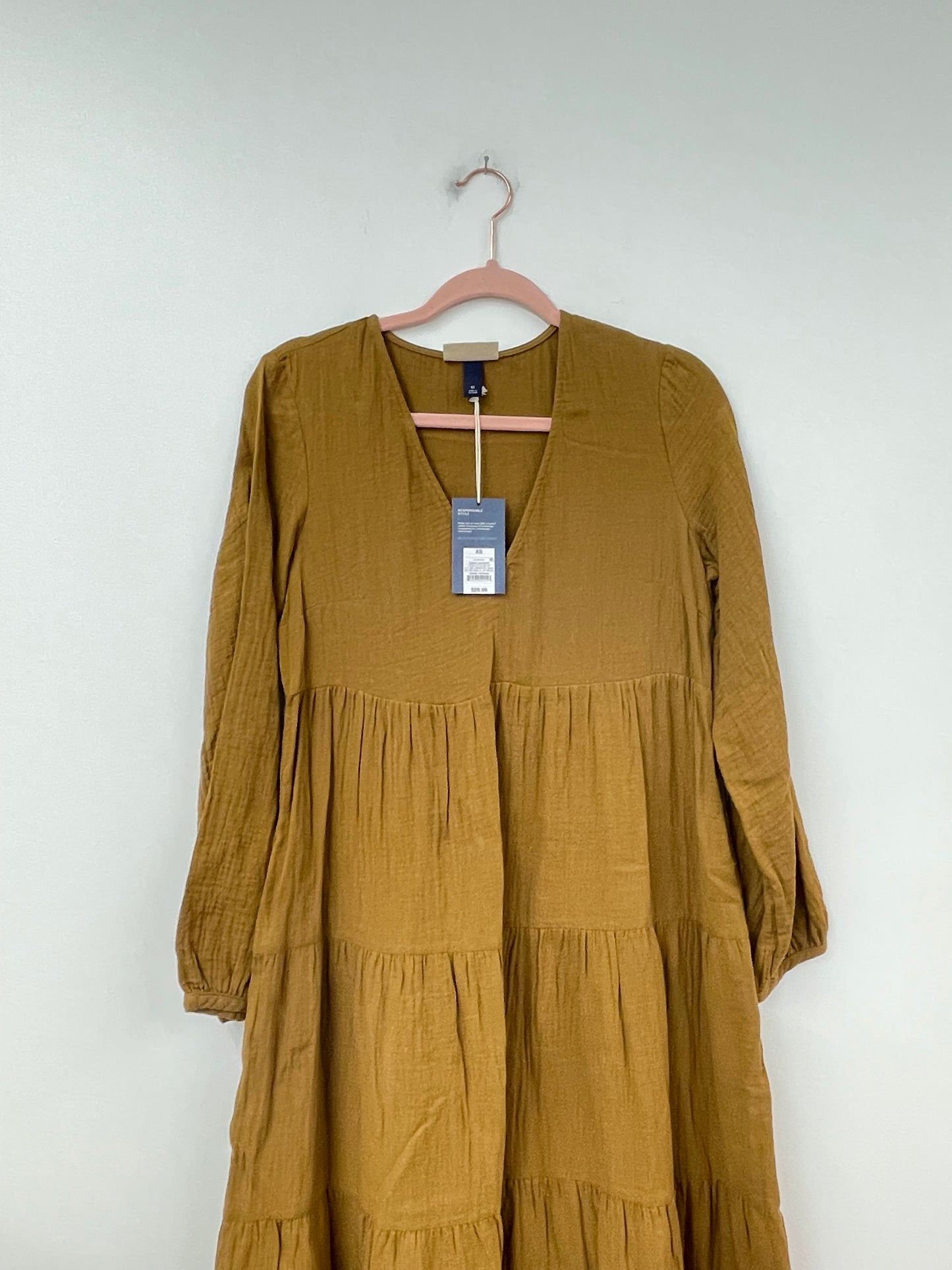 Universal Threads long sleeve maxi dress Size XS /NWT