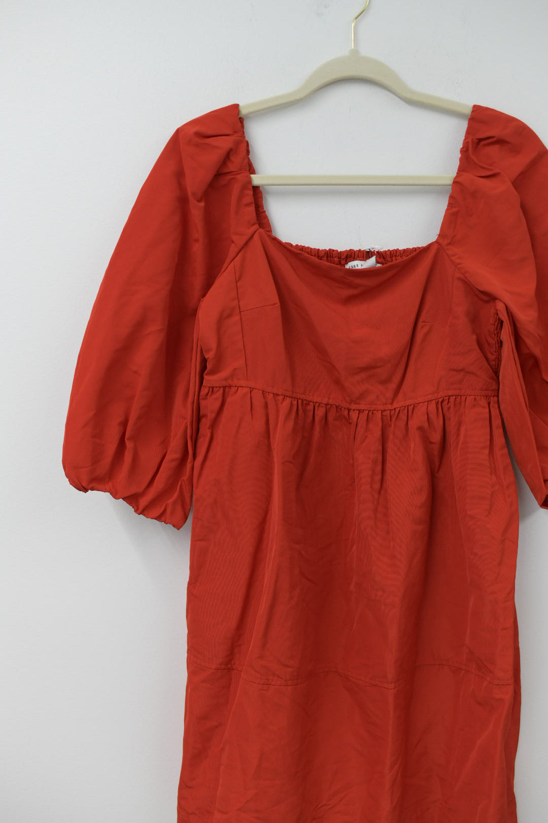 Free Assembly square neck mini dress Size S / NWT