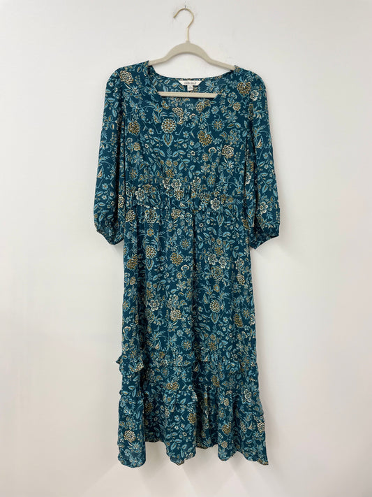 Pioneer Woman long sleeve midi dress Size S /EUC