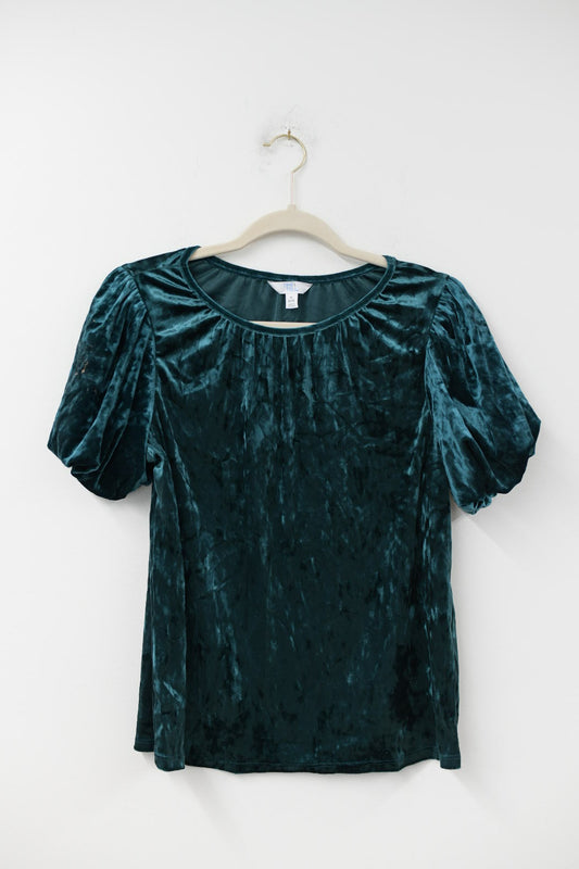 Time and Tru velvet top Size S / EUC