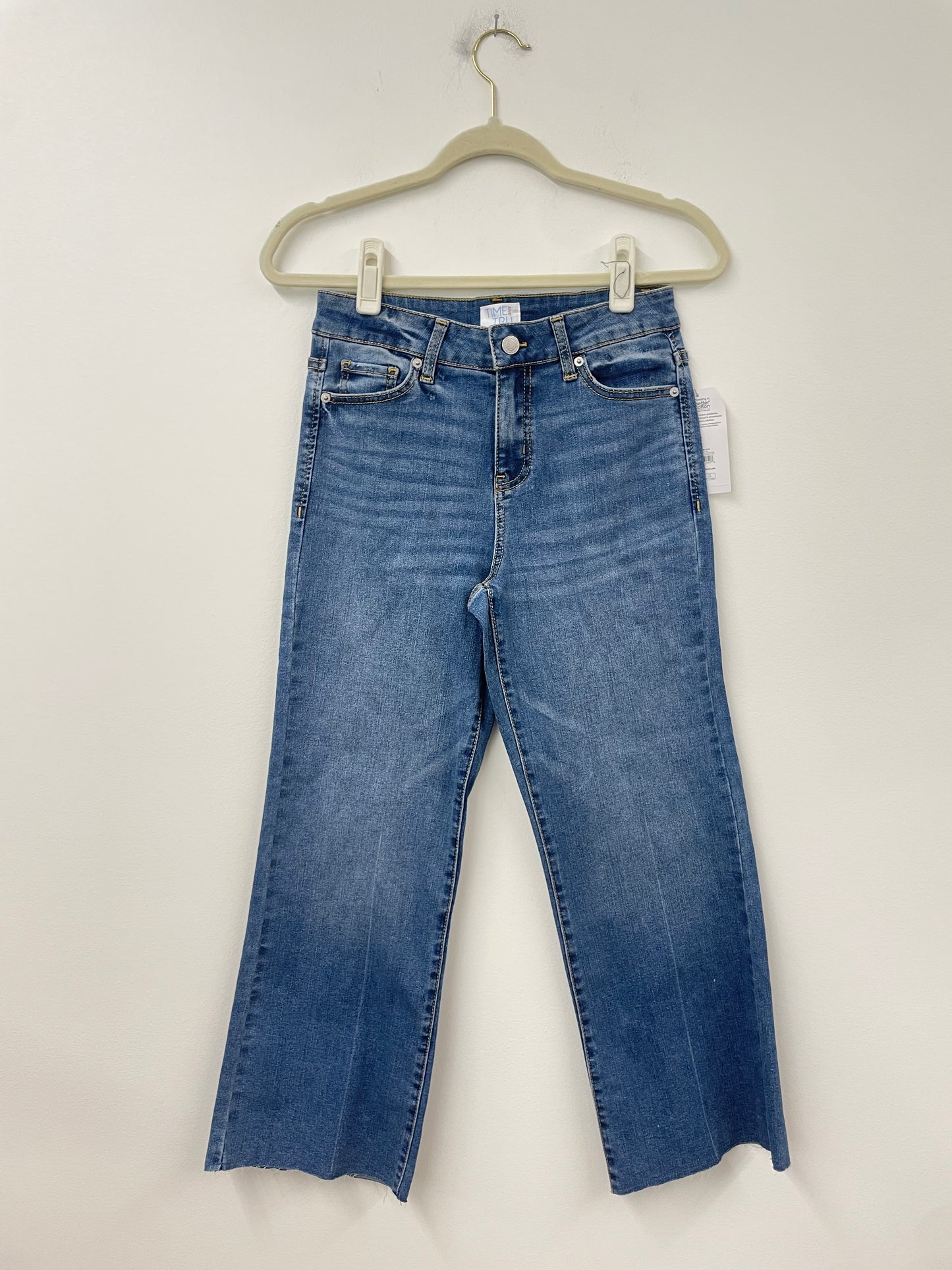 Time and Tru crop flare jeans Size 2/  NWT