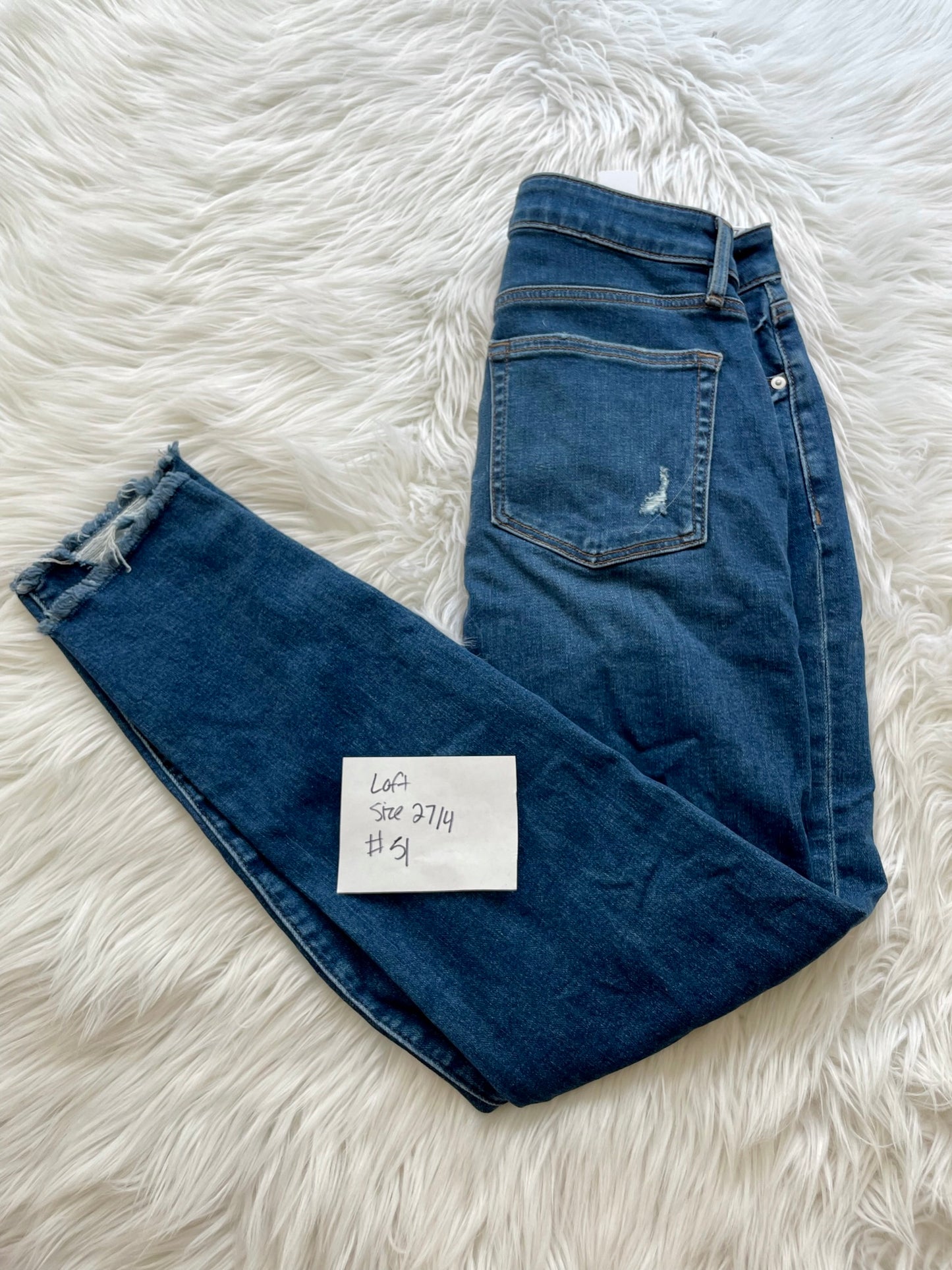 Loft jeans Size 27/4 /NWT