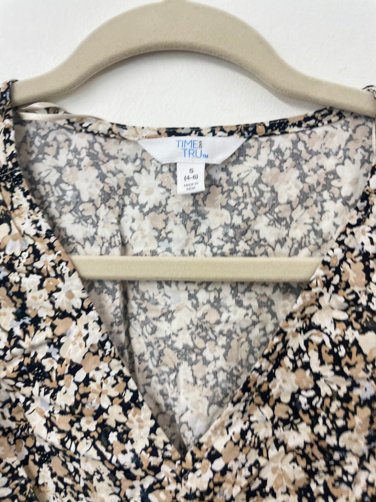 Time & Tru puffed sleeve mini dress Size S / NWT