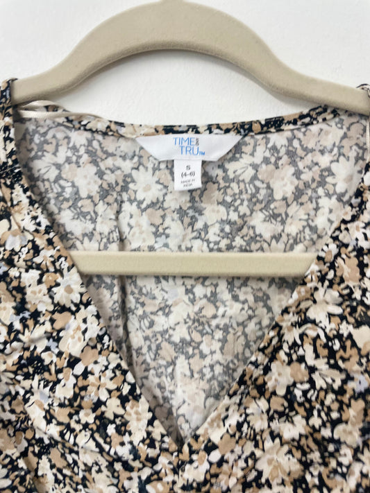 Time & Tru puffed sleeve mini dress Size S / NWT