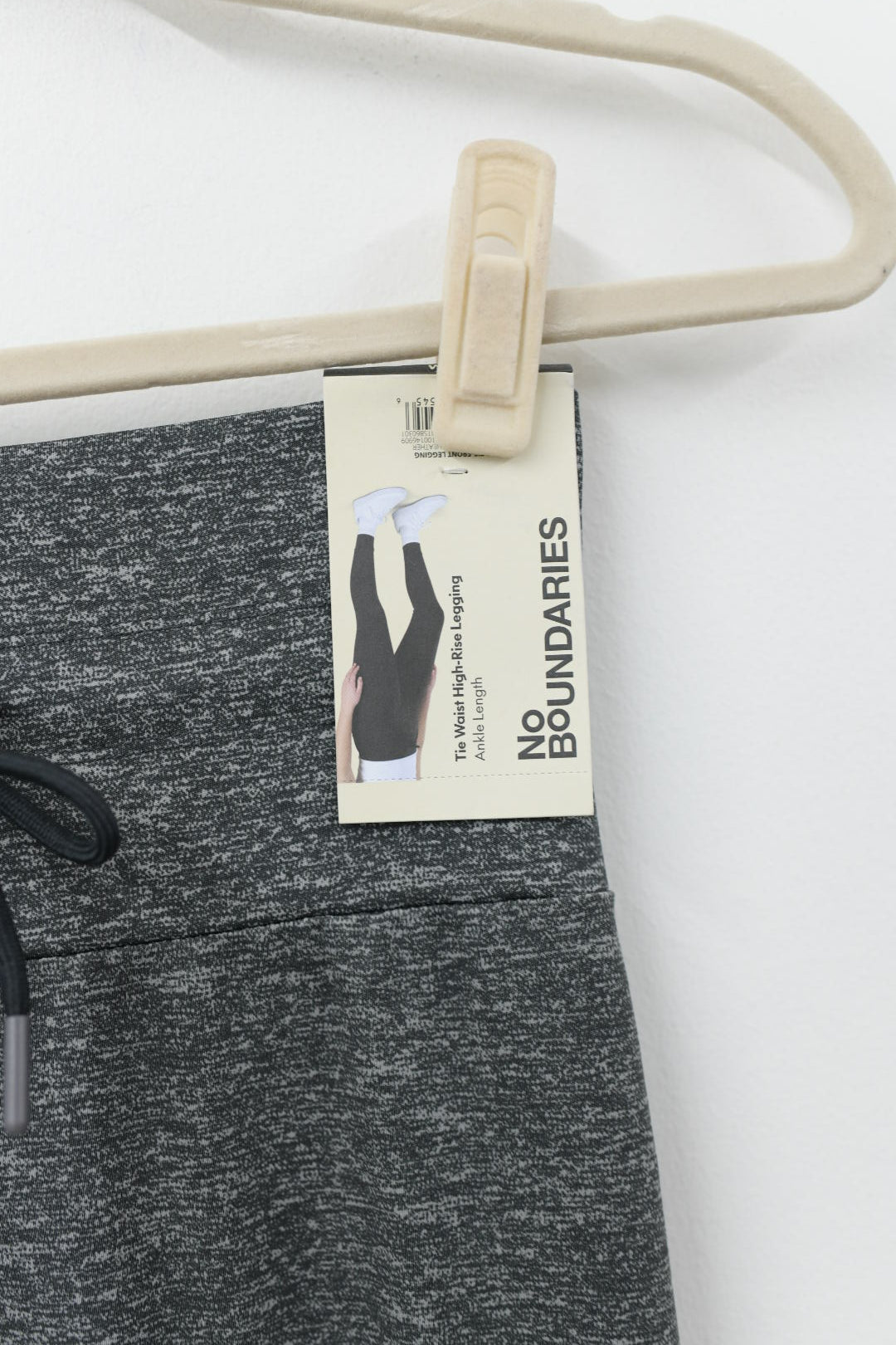 No Boundaries tie waist high rise leggings  Size S/M /NWT
