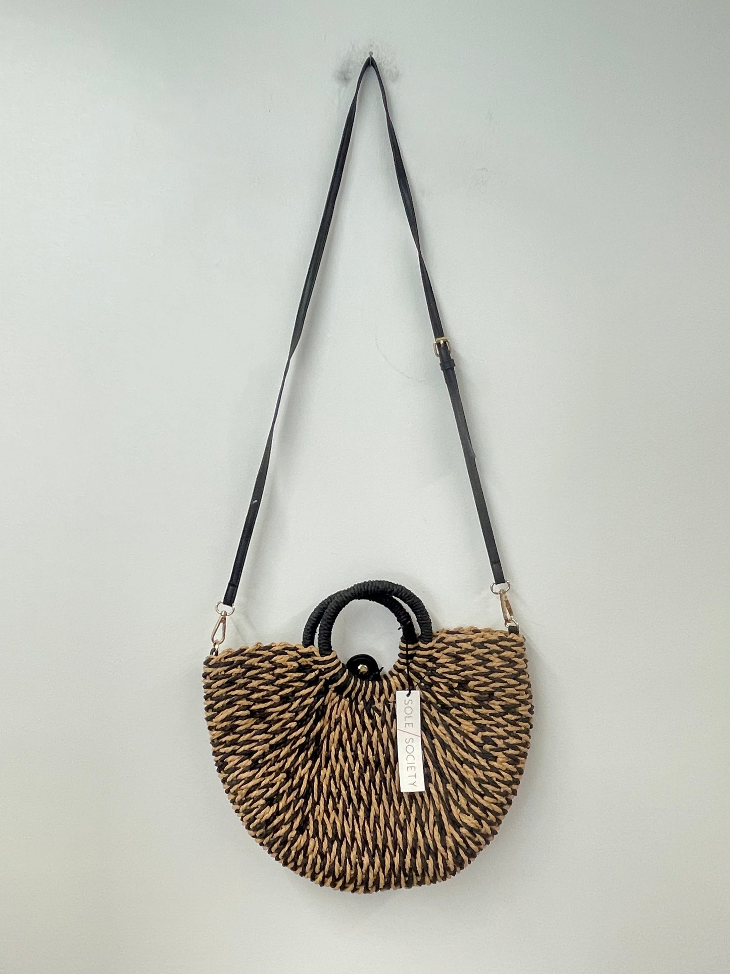 Sole Society straw bag
