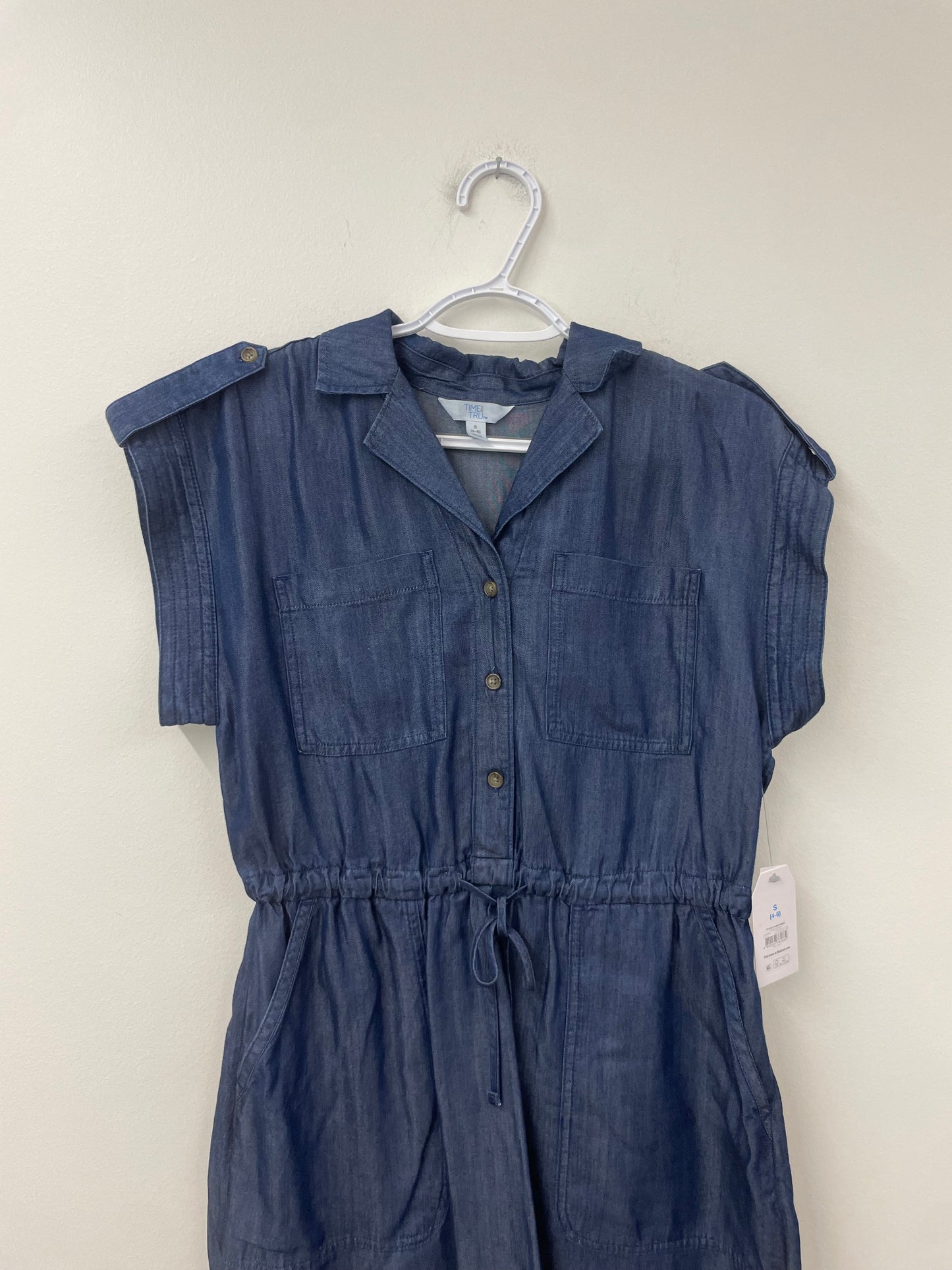 Time and Tru utility shirt dress  Size S / NWT