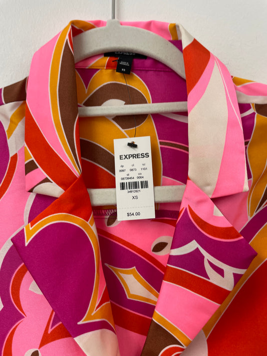Express crop blouse Size XS / NWT