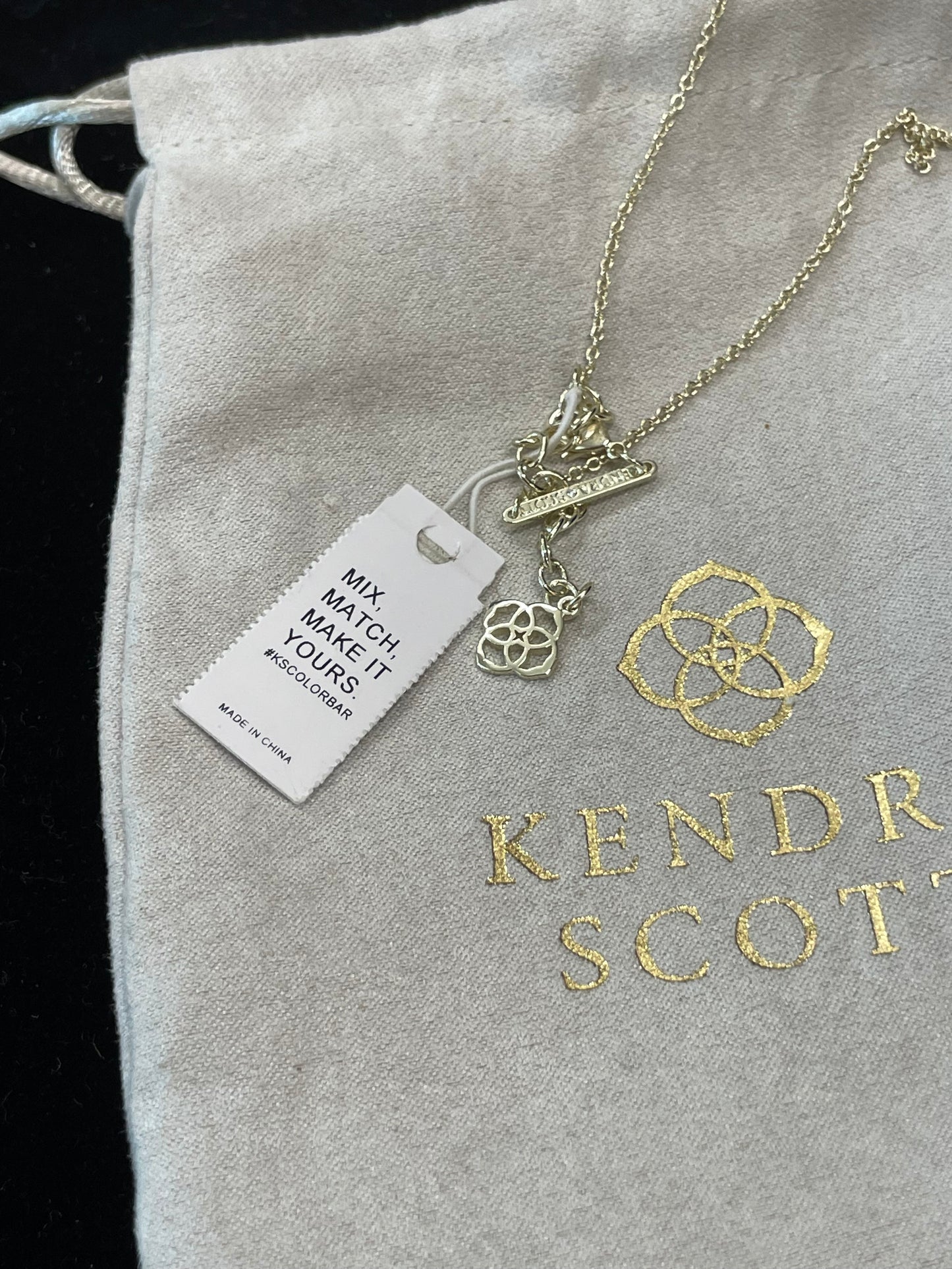 Kendra Scott mix and match necklace (customizable)