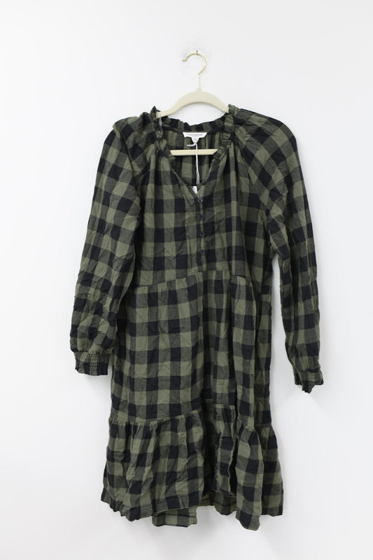Beach Lunch Lounge flannel mini dress Size S / NWT