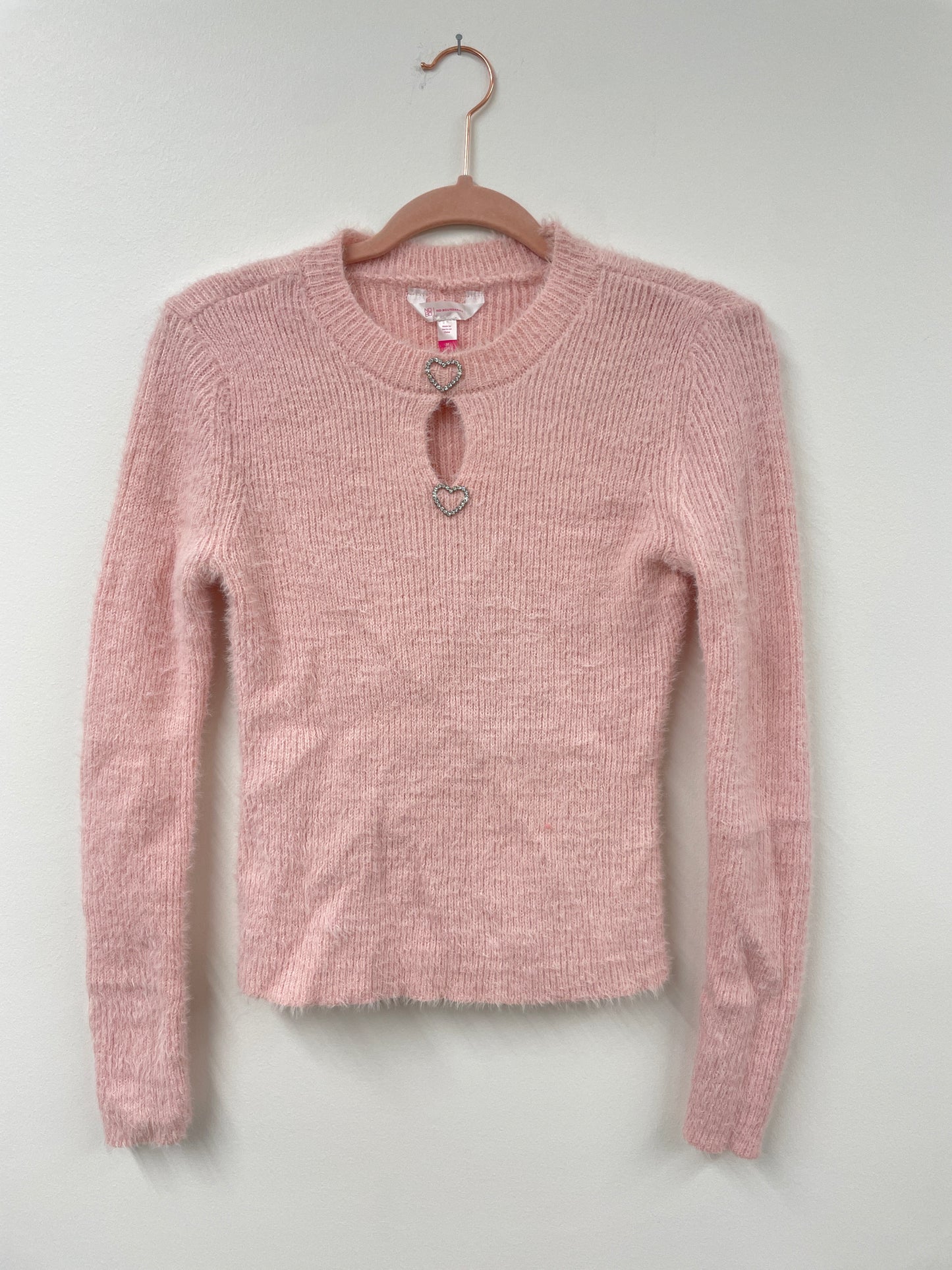 No Boundaries fuzzy sweater Size M /EUC