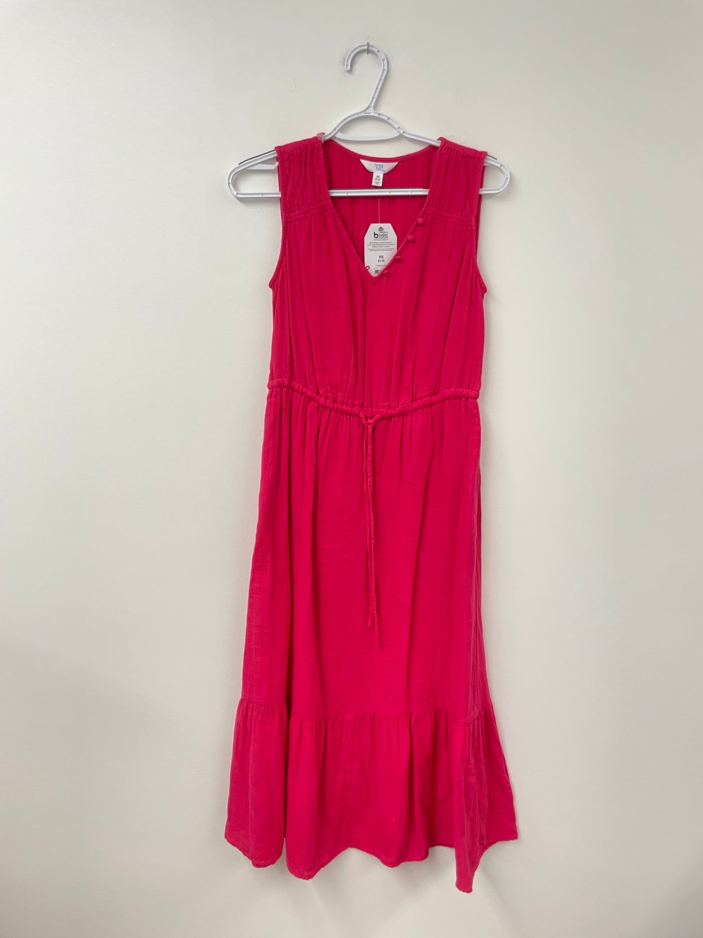 Time and Tru double cotton midi dress Size XS / NWT