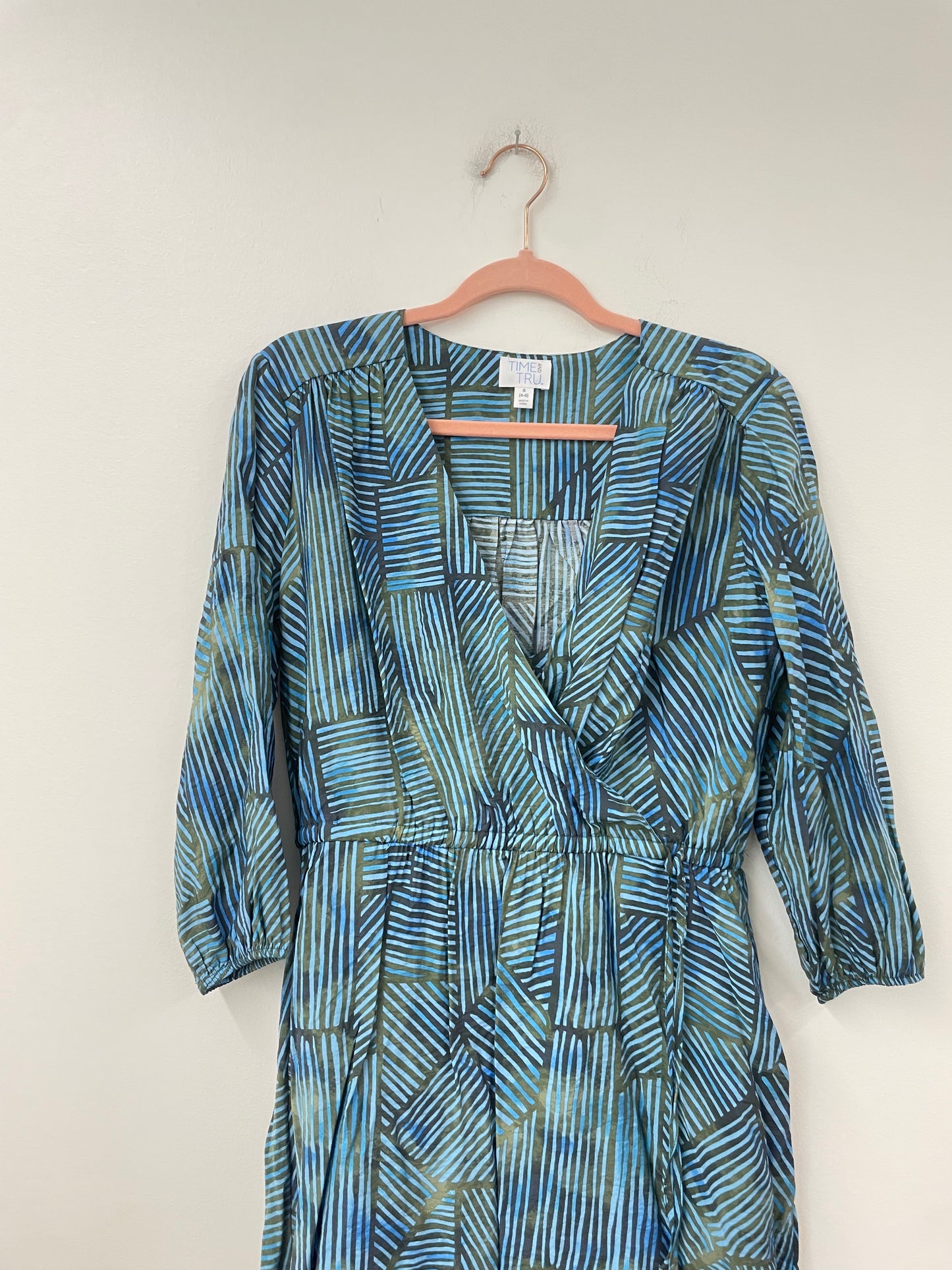 Time and Tru  wrap mini dress Size S / EUC