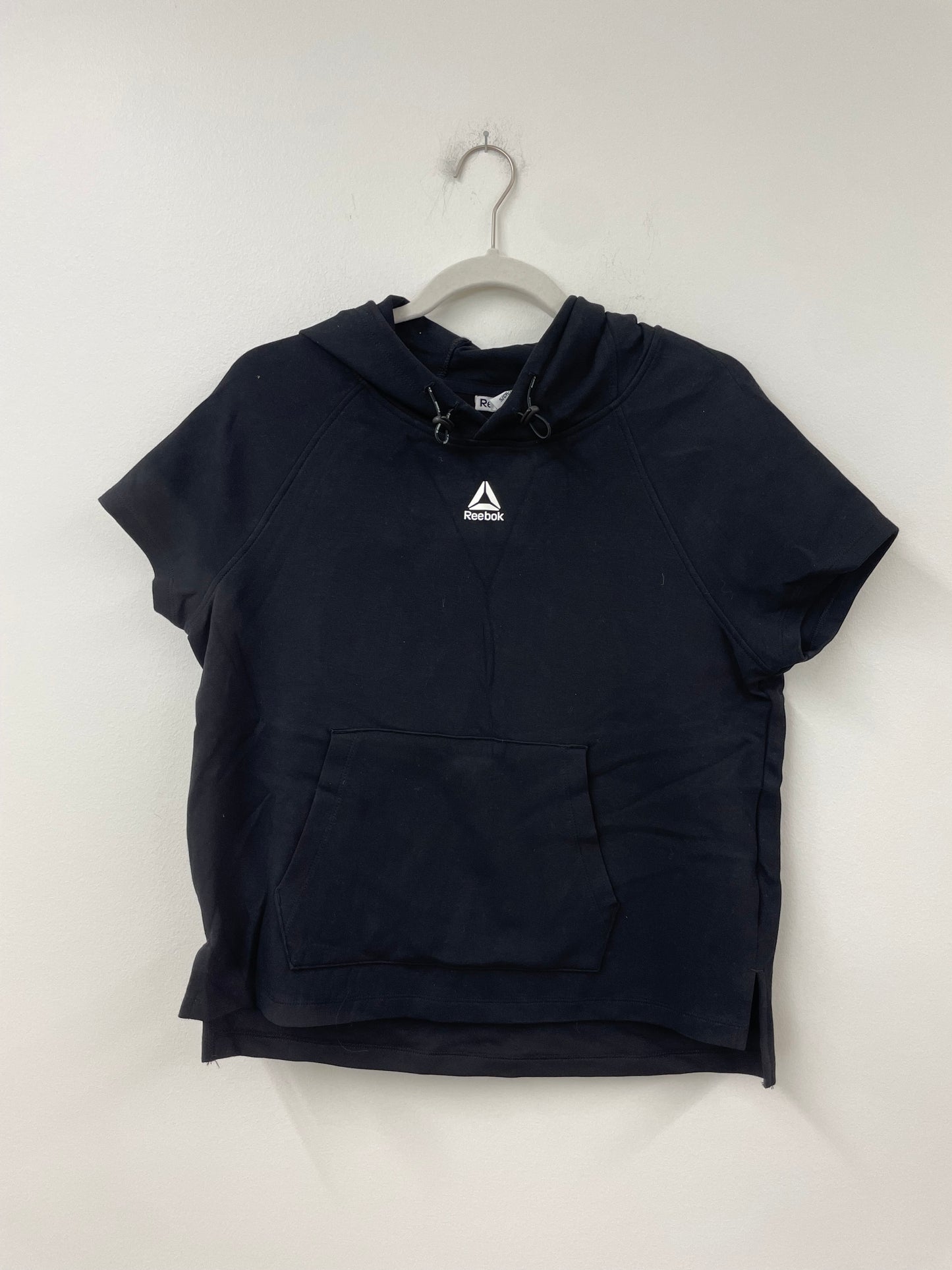 Reebok cropped short sleeve hoodie set /EUC