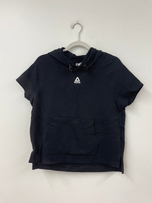Reebok cropped short sleeve hoodie set /EUC