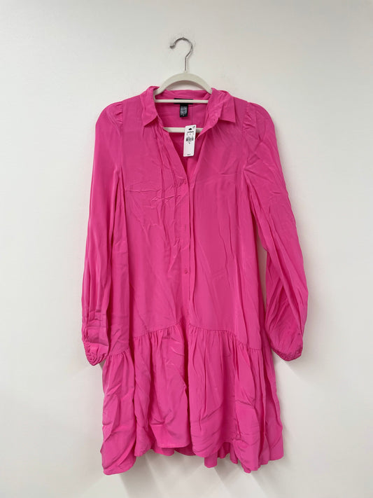 Express long sleeve tiered mini dress Size XS/ NWT