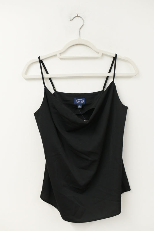 Scoop cowl neck cami top Size S / NWT