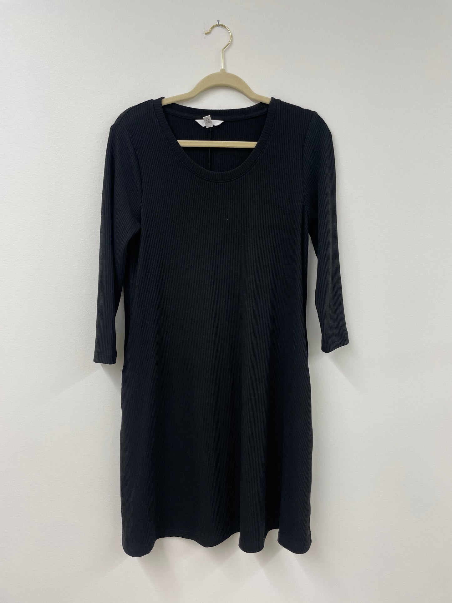 Time and Tru ribbed 3/4 sleeve mini dress  Size S /EUC