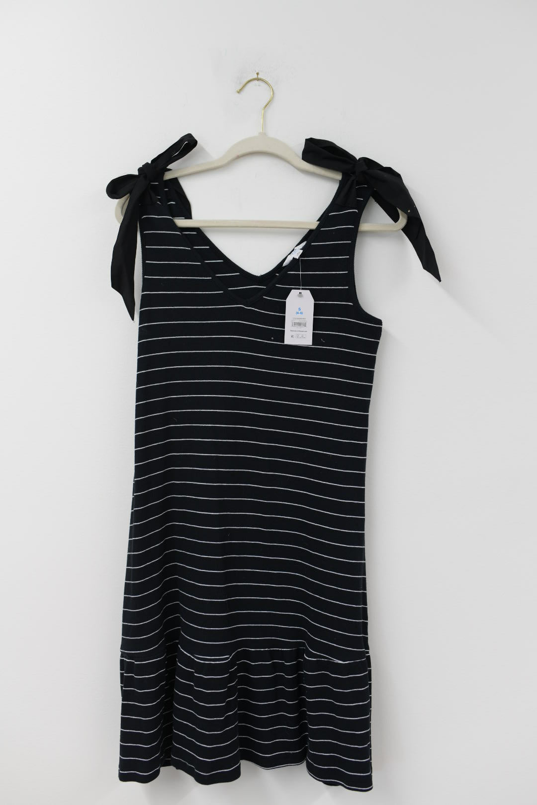 Time and Tru tie shoulder mini dress Size S / NWT