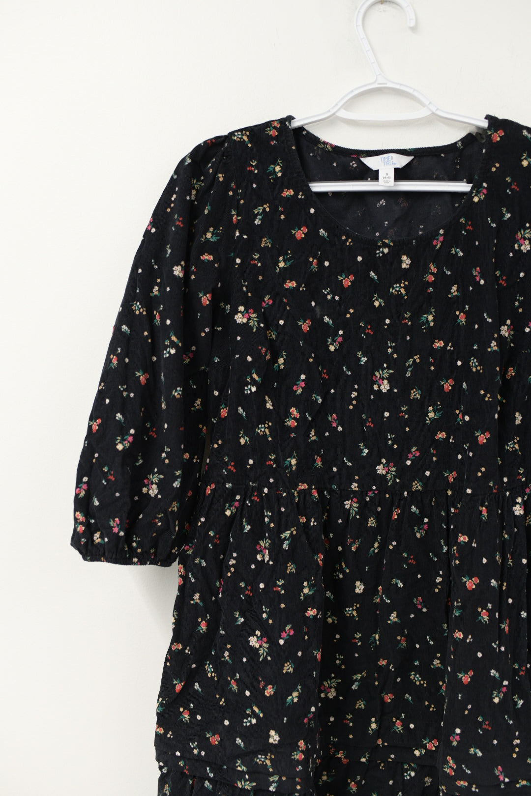 Time and Tru corduroy mini dress Size S/ EUC