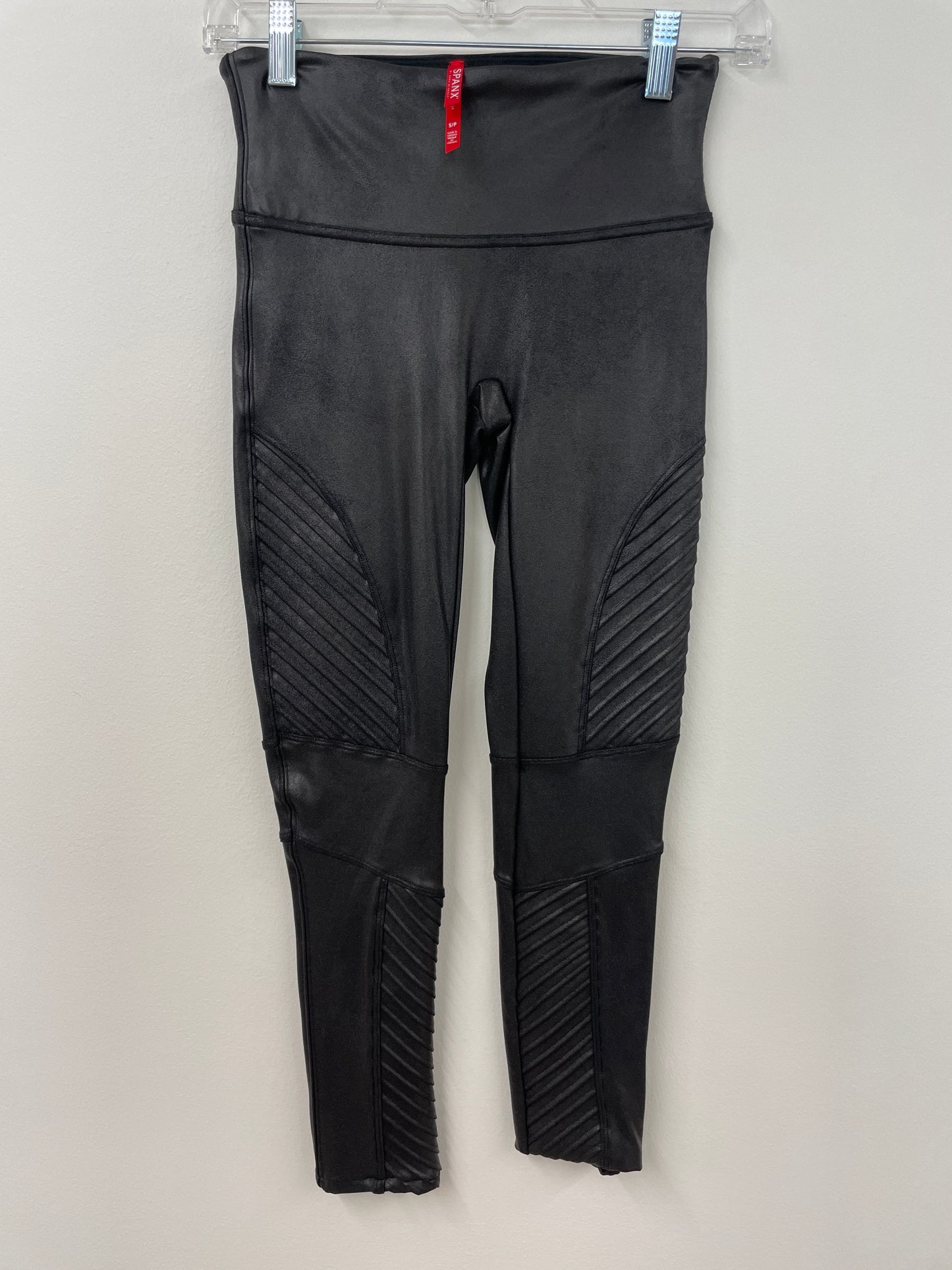Spanx moto faux leather legging Size S / EUC