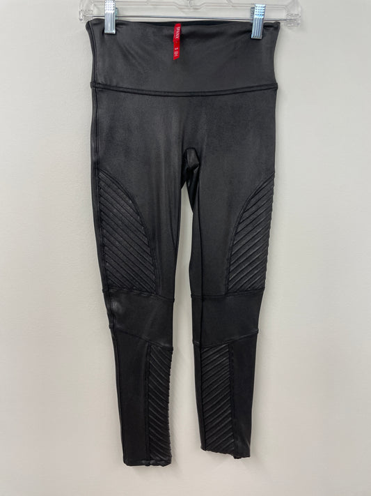 Spanx moto faux leather legging Size S / EUC