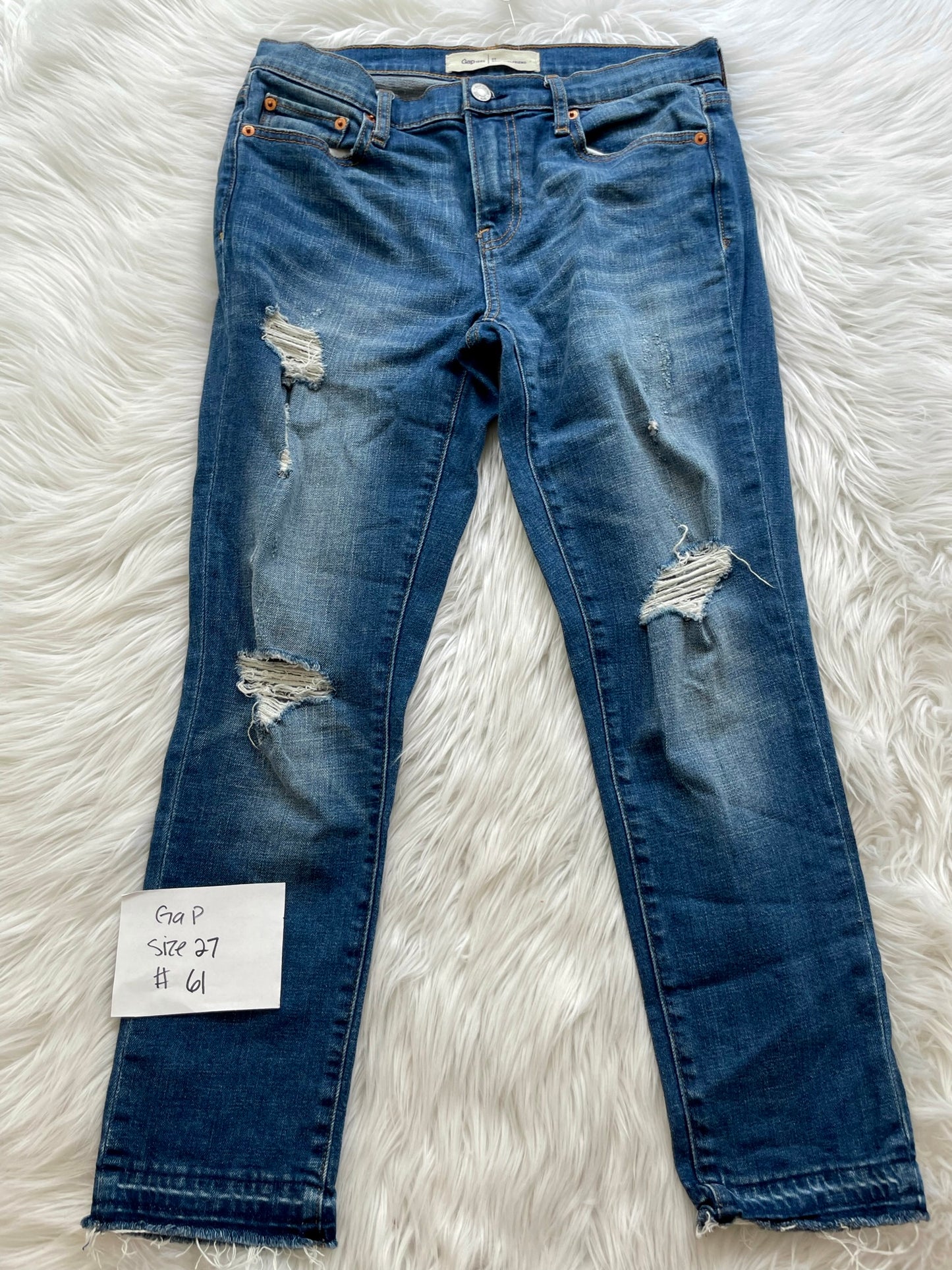 Gap jeans Size 27 /EUC