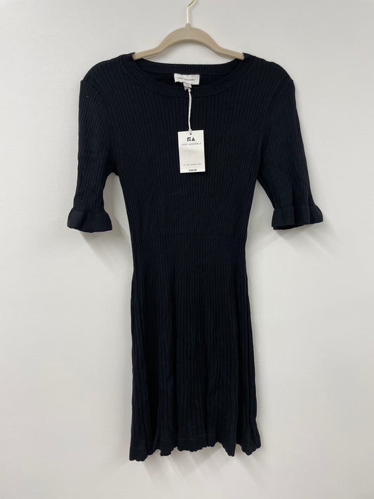Free Assembly ribbed 3/4 sleeve mini dress