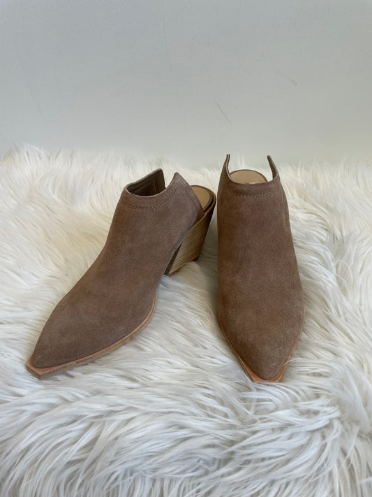 Dulce Vita Sofi Mule suede slip on booties Size 8