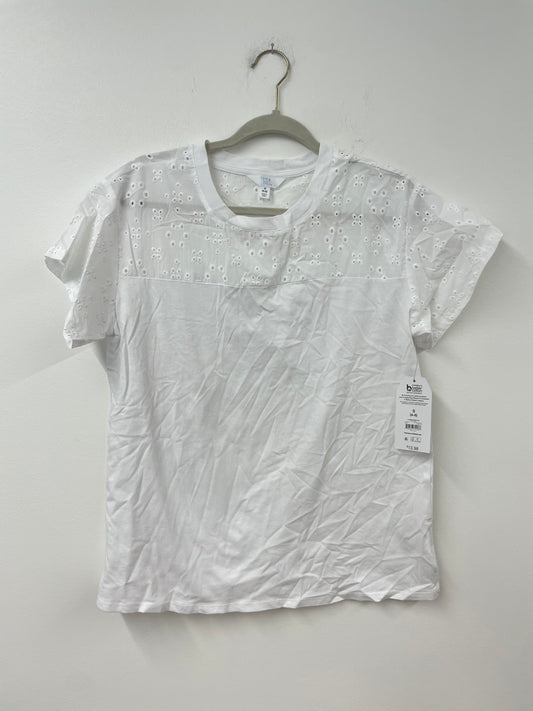 Time and Tru mixed media top Size S / NWT