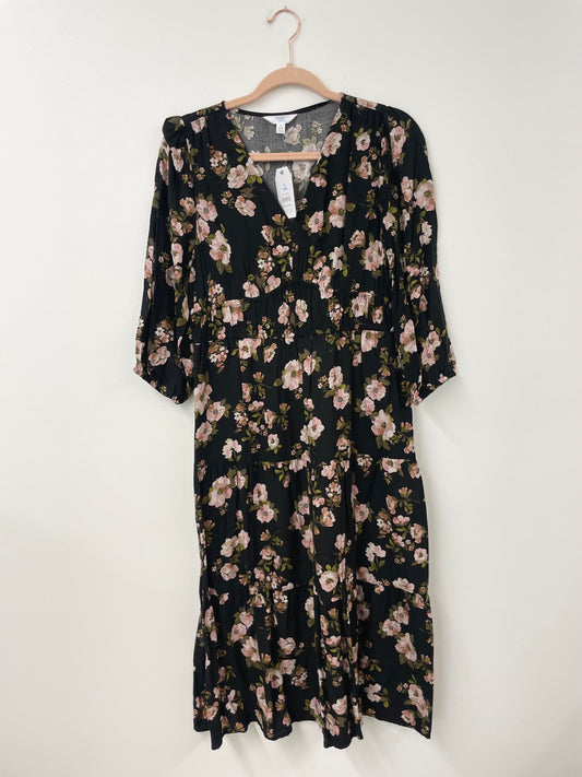 Time & Tru 3/4 sleeve midi dress Size S / NWT